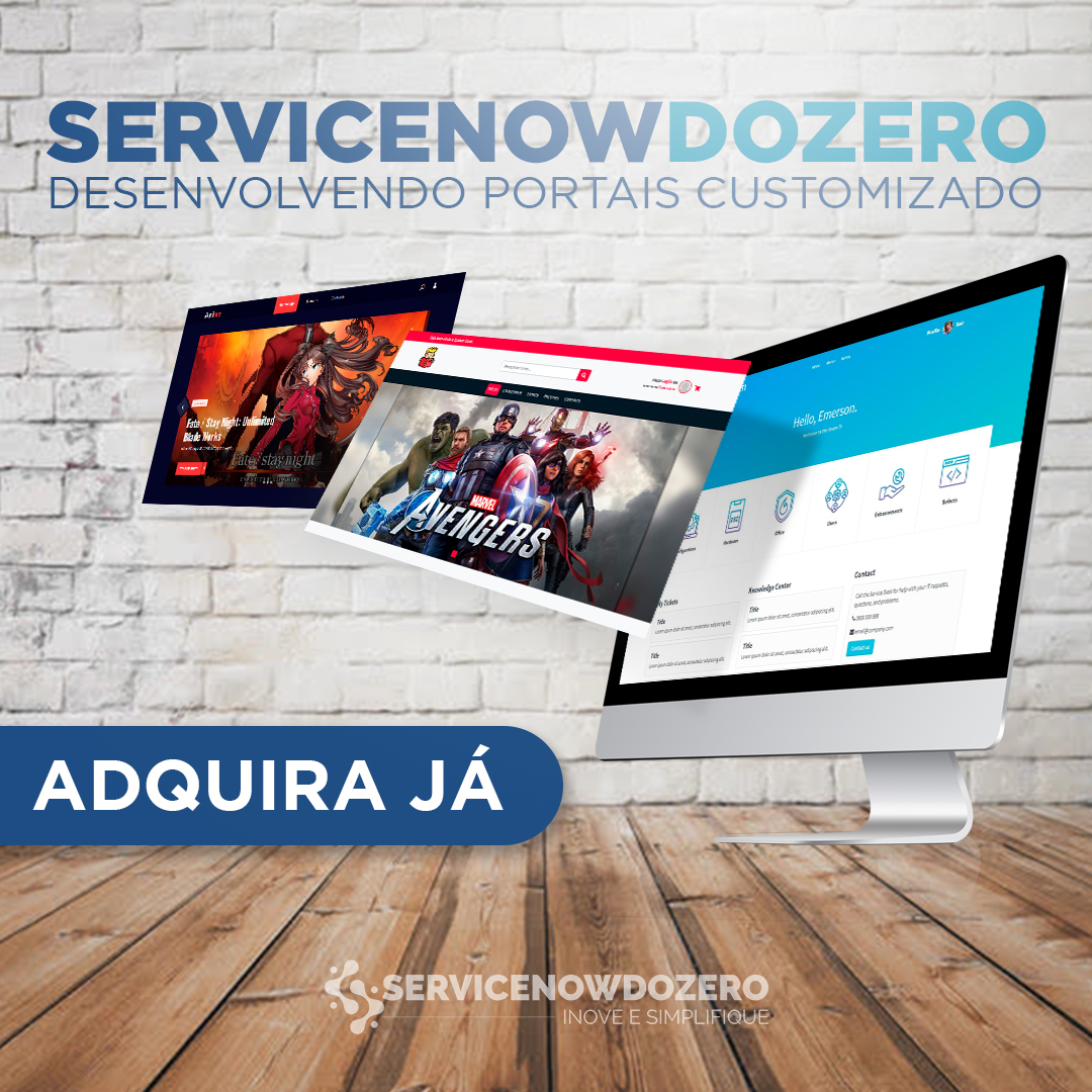 Servicenow do Zero ao Personalizado